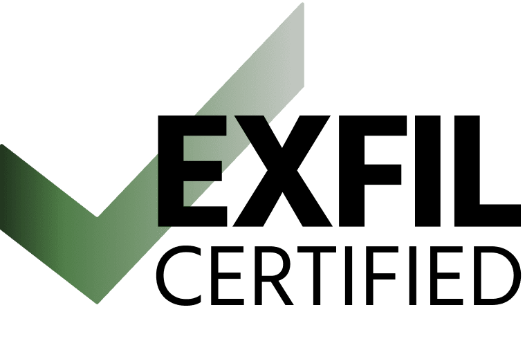 Exfil Certified Logo